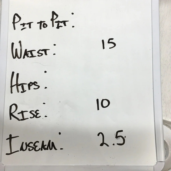 American Eagle Striped Paperbag Denim Shorts Size 6 - Picture 8 of 9